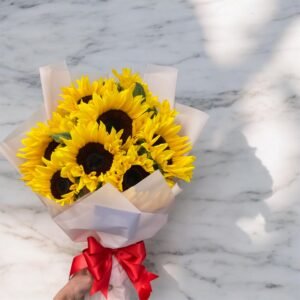 Rayo de Sol – Ramo de 10 Girasoles